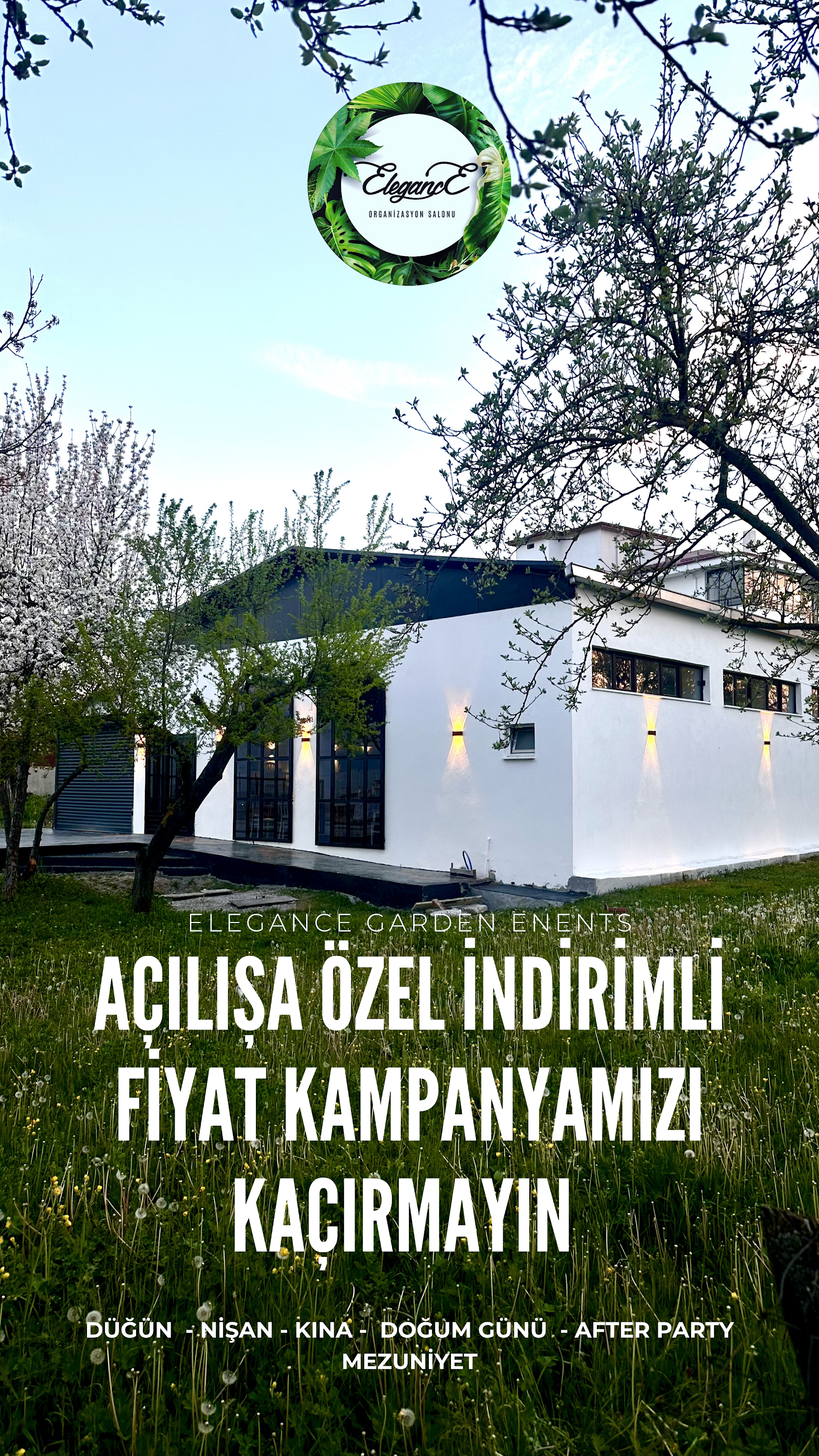 Elegance Garden Bolu kır düğünü mekanı — Merkez